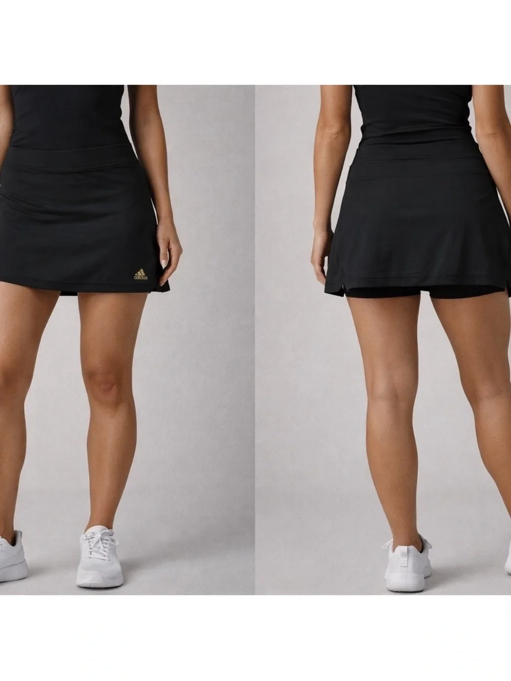 Adidas Supernova Black Tennis Skirt Clima365 Skort Pickle Ball Golf Medium